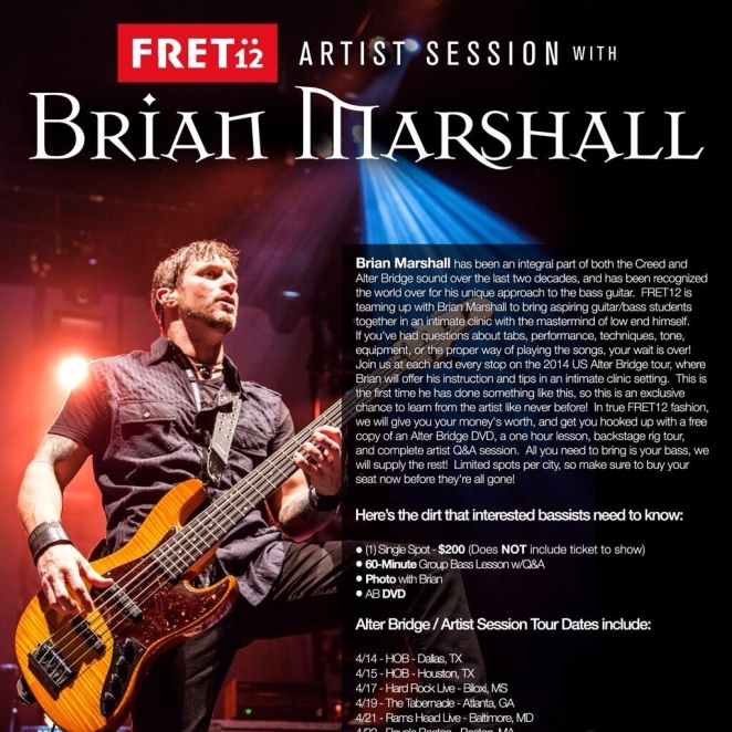 FRET 12 : Artist session with Brian Marshall
